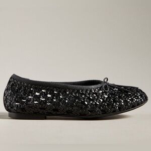 NWOT by Anthropologie Woven Leather Ballet Flats